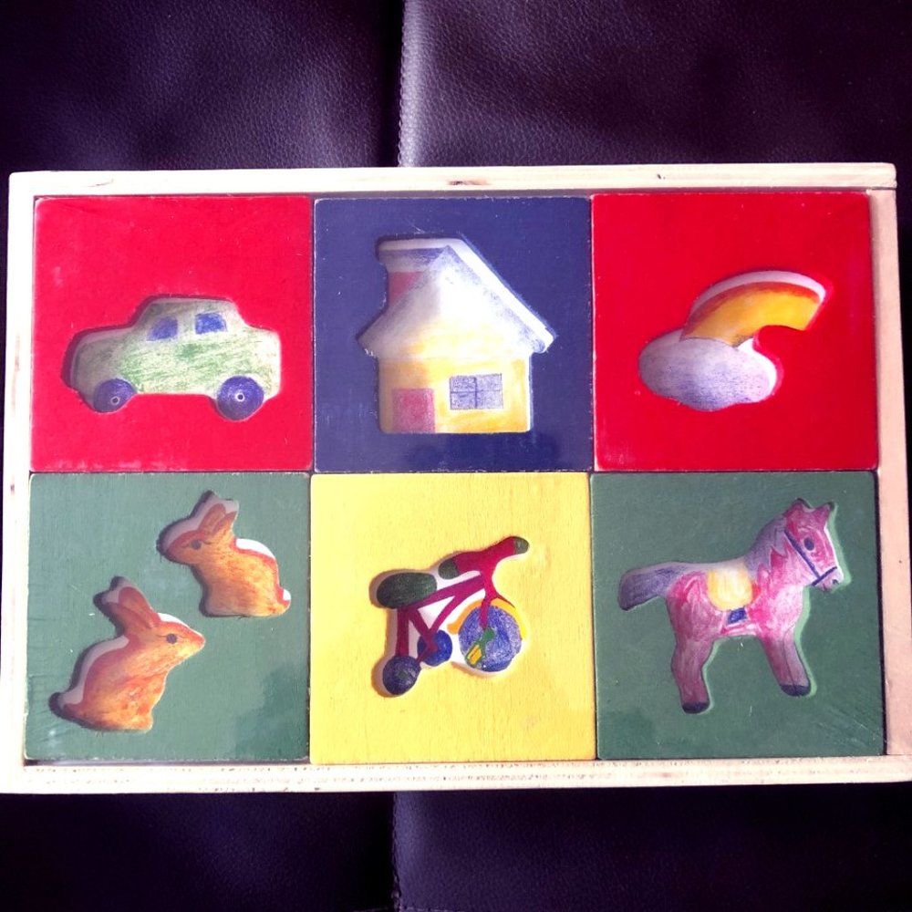 Wooden Stencil Box Kit by Lillian Vernon